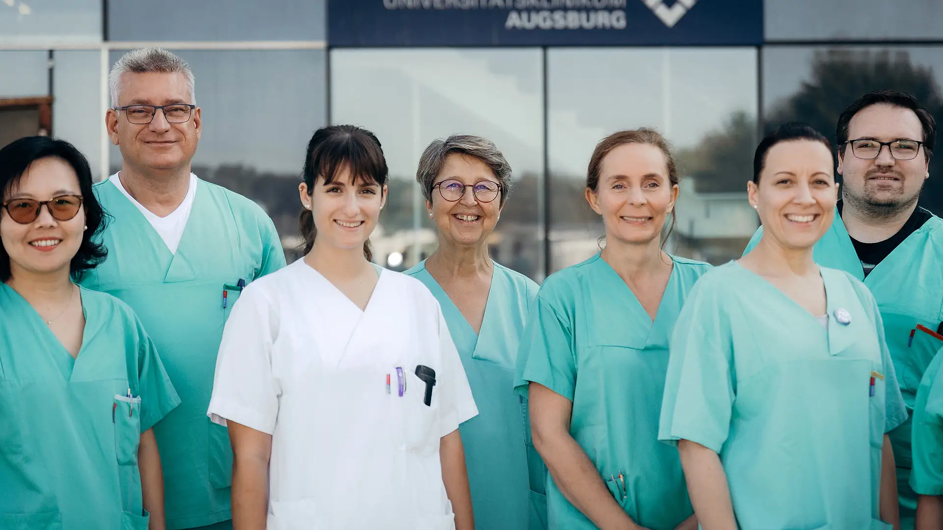 Team Intensivpflege am UKA