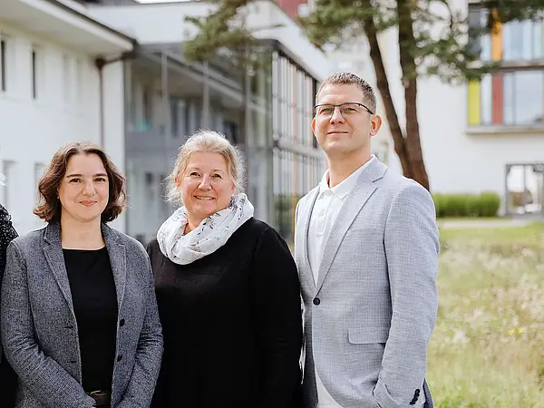 Teammitglieder des Universitätsklinikums Augsburg