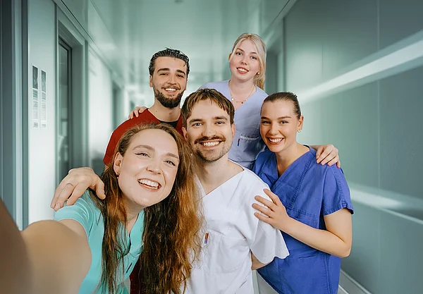 Vielfältiges Pflegeteam