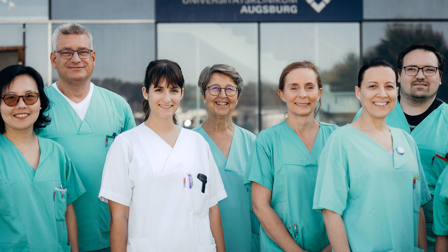 Team Intensivpflege am UKA