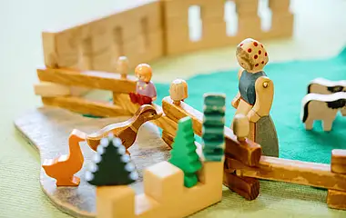 Holzspielfiguren, Klinikum Kids
