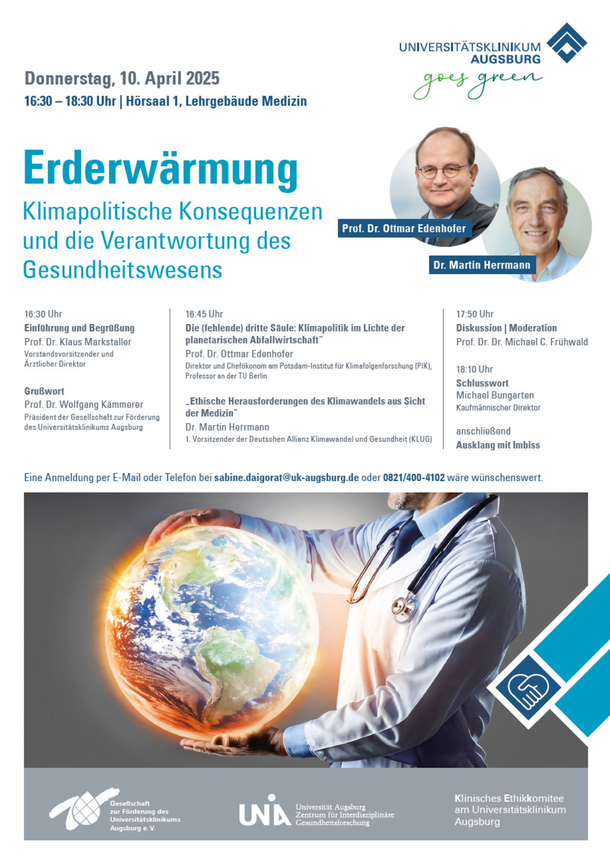 Erderwärmung Ethikkomitee UKA